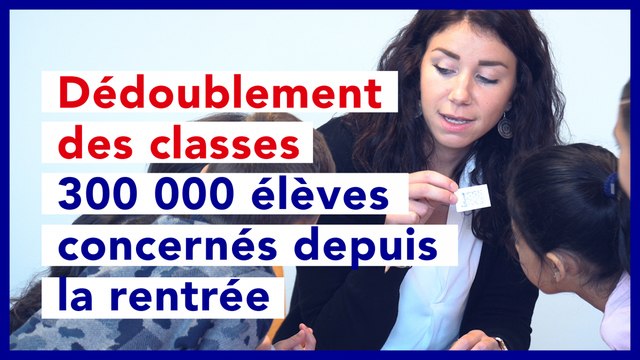 Éducation : le dédoublement des classes de CP et CE1, c'est quoi ?