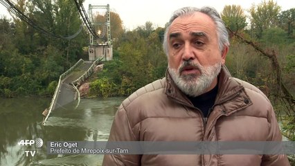 Caminhão com excesso de peso causou queda de ponte