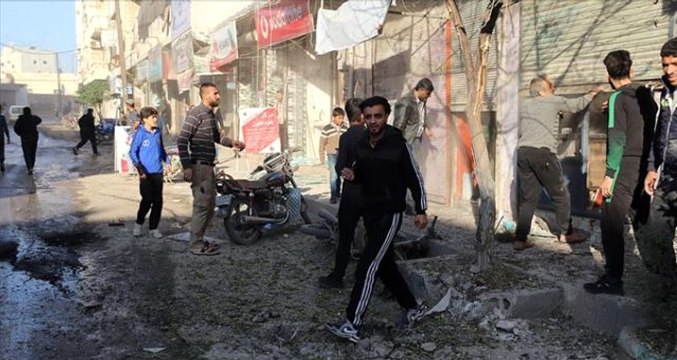 Terör örgütü YPG/PKK Azez'deki sivilleri hedef aldı: 1 ölü, 13 yaralı