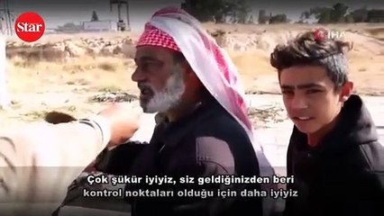 Suriyeli kardeşlerimizden Mehmetçiğe teşekkür