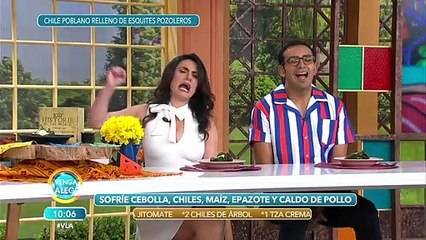 Chiles poblanos rellenos de esquites pozoleros. Prepara esta rica combinación. | Venga La Alegría