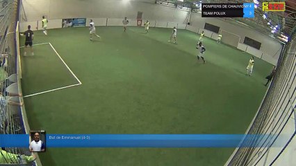 But de Emmanuel  (4-3) - POMPIERS DE CHAUVIGNY Vs TEAM POLUX - 18/11/19 21:00 - LIGUE 1