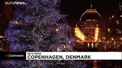 Megnyílt a karácsonyi vásár Koppenhágában