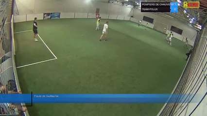 Faute de Guillaume - POMPIERS DE CHAUVIGNY Vs TEAM POLUX - 18/11/19 21:00 - LIGUE 1
