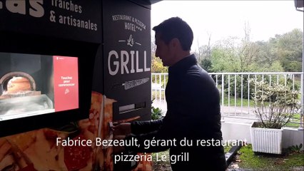 Lons-le-Saunier: un restaurant a lancé son distributeur automatique de pizzas