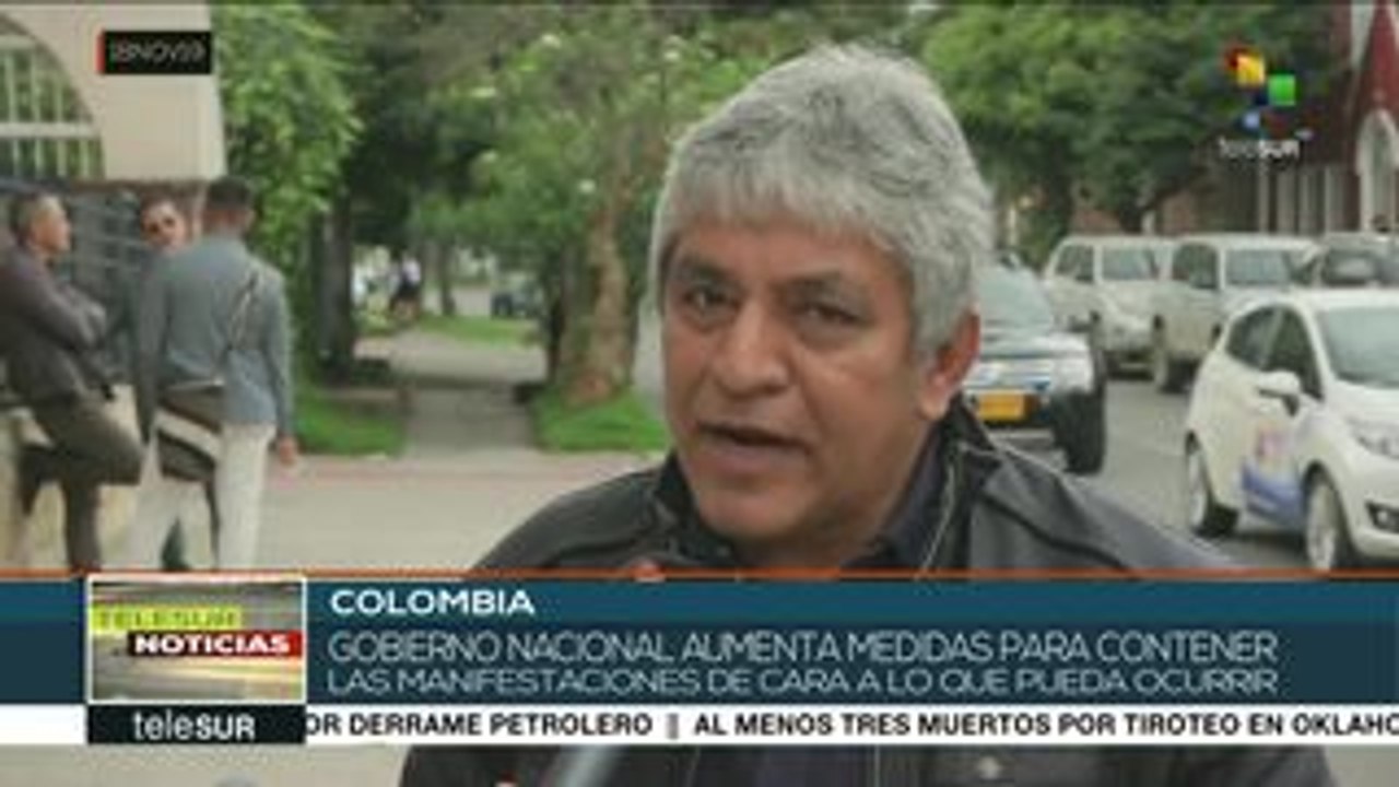 Colombianos se preparan para la gran movilizaci...
