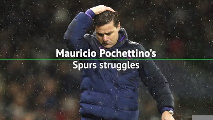 Mauricio Pochettino's Spurs struggles