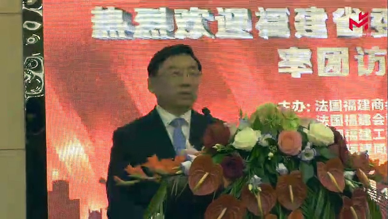 于伟国率团访法，受旅法闽籍四侨团热情接待