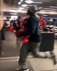 Rowdy Guys Walk Out Carrying Kicks