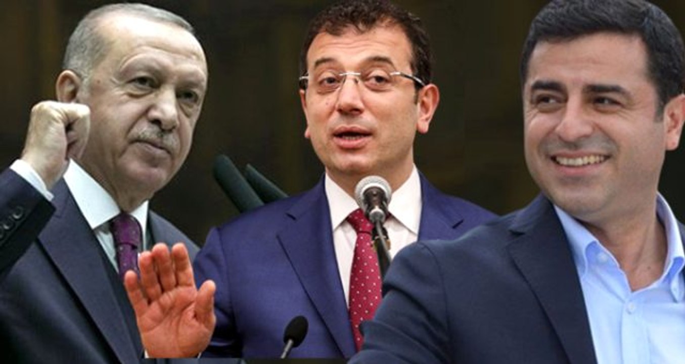 AK Parti'nin "En beğenilen siyasetçi" anketinde İmamoğlu ve Demirtaş sürprizi
