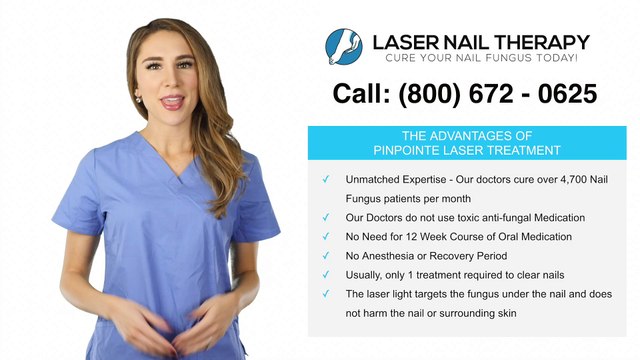 Toenail Fungus Treatment using PinPointe Laser - Laser Nail Therapy