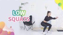 Low squats - Step to Health
