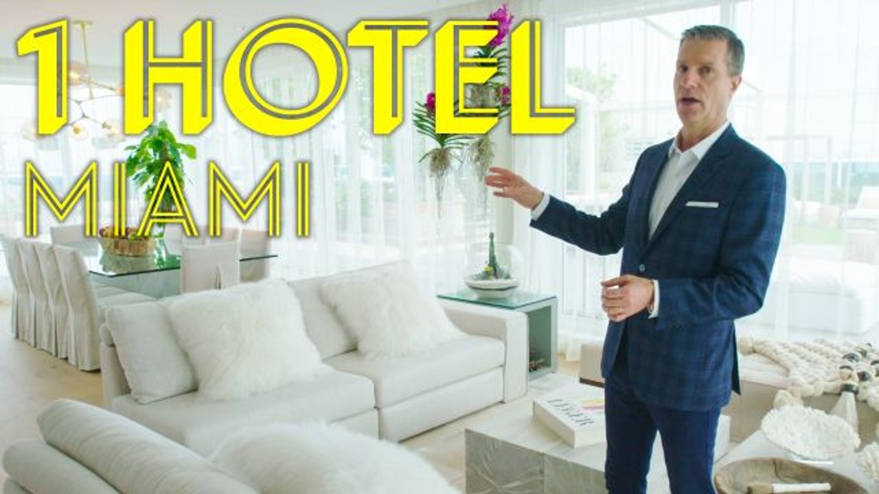 Inside a $45K/Night Miami Duplex Penthouse