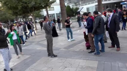 İran protestolarına destek eyleminde 2 gözaltı