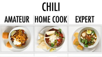 4 Levels of Chili: Amateur to Food Scientist