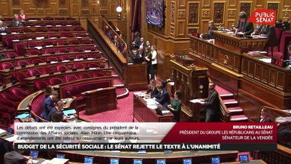 Budget de la Sécurité sociale : le Sénat rejette le texte à l'unanimité  - Les matins du Sénat (15/11/2019)