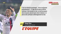 Thiago Silva « Je serai parisien à vie » - Foot - L1 - PSG