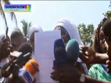 Marche des femmes contre les tueries en Guinée, le discours de Mme Bah Hadja Maïmouna Diallo du FNDC