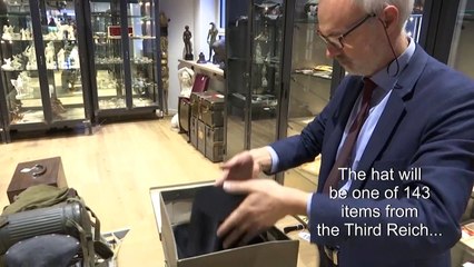 A Hitler top hat and other Nazi items for sale in Munich auction