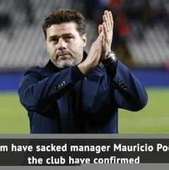 Tải video: Tottenham sack Mauricio Pochettino