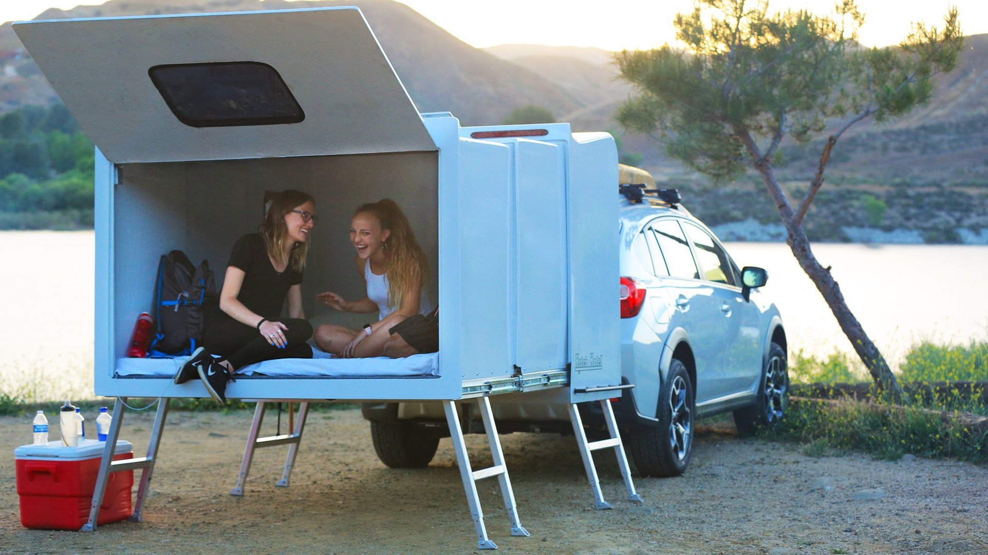 ⁣Turn Any Car Into an RV In Seconds