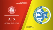 AX Armani Exchange Milan - Maccabi FOX Tel Aviv  Highlights |EuroLeague, RS Round 9