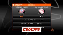Victoire du Bayern contre Olympiakos - Basket - Euroligue (H)