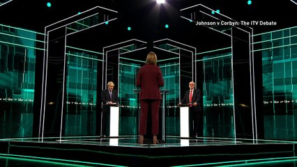 Johnson and Corbyn clash in election debate