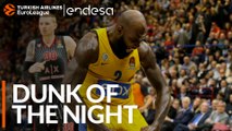 Endesa Dunk of the Night: Quincy Acy, Maccabi FOX Tel Aviv