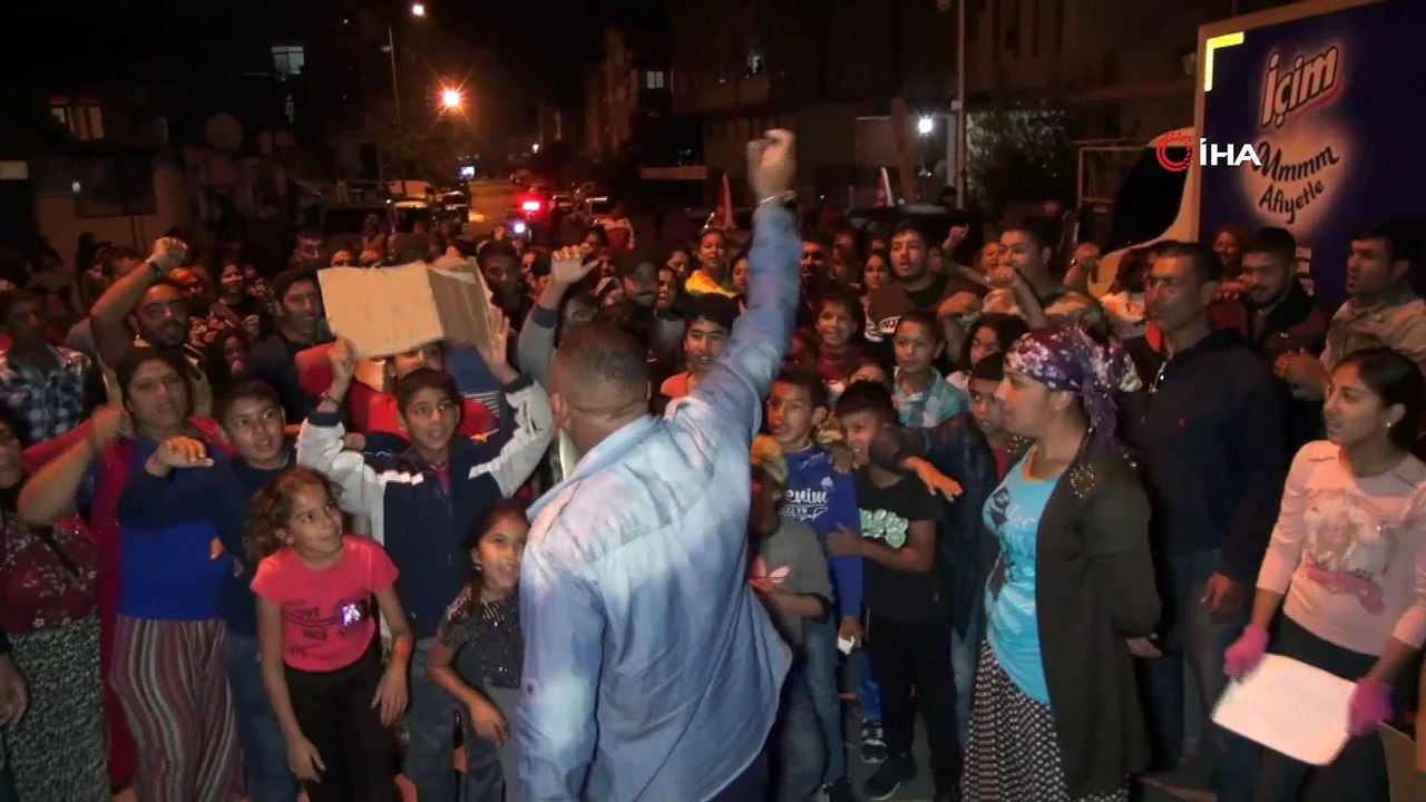 'Ölmek istemiyoruz' dediler çoluk çocuk caddeye inip yolu kapattılar