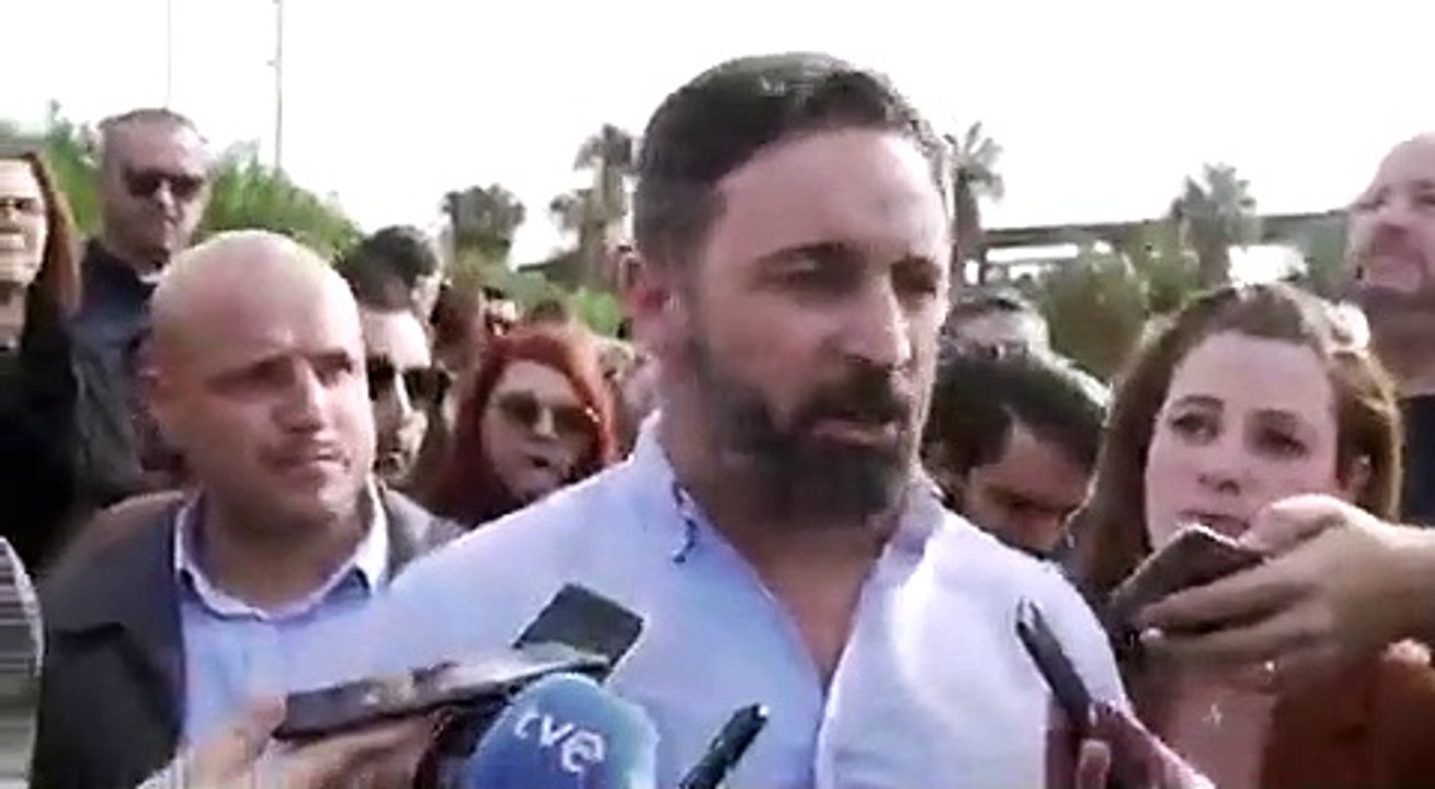 Santi Abascal (VOX), denunciando la corrupción indecente de los socialistas tras la sentencia de los ERES