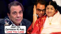 Dharmendra Gets Emotional For Lata Mangeshkar's Health | Shares Old Picture