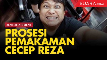 LIVE : Prosesi Pemakaman Cecep Reza