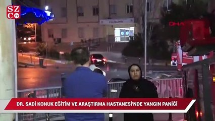 Download Video: Bakırköy Dr. Sadi Konuk Eğitim ve Araştırma Hastanesi’nde yangın