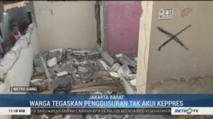 Penghuni Kompleks Purna Dharma Caraka Tolak Penggusuran