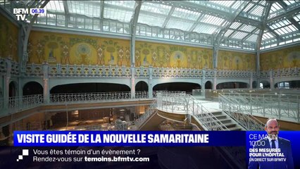 Après 15 ans de travaux, le grand magasin parisien "La Samaritaine" va rouvrir en avril 2020