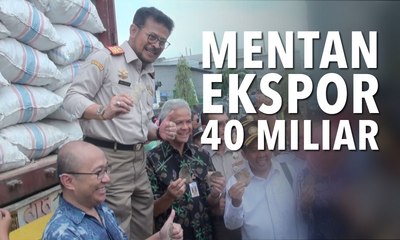 Mentan Ekspor Rp 40 Miliar Produk Pertanian