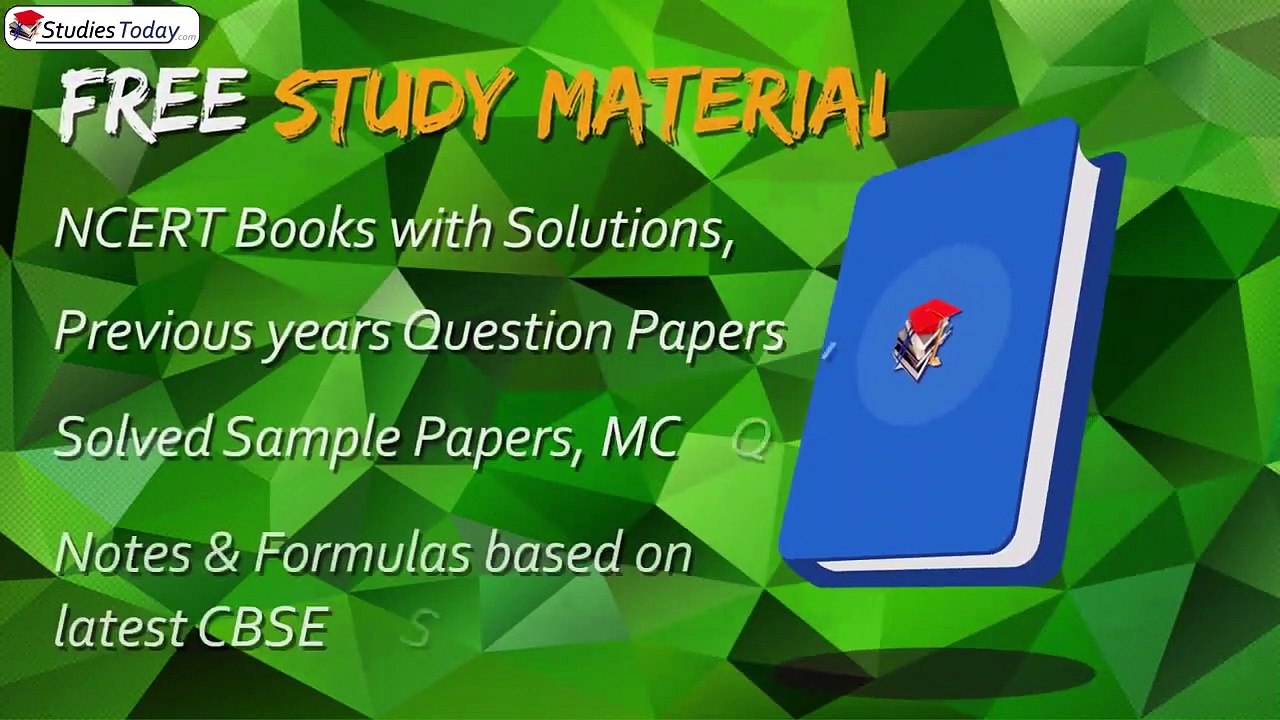 Free Study Material in Pdf Format  Studiestoday_CBSE