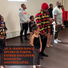 Dads Take Ballet Lessons With Their Daughters