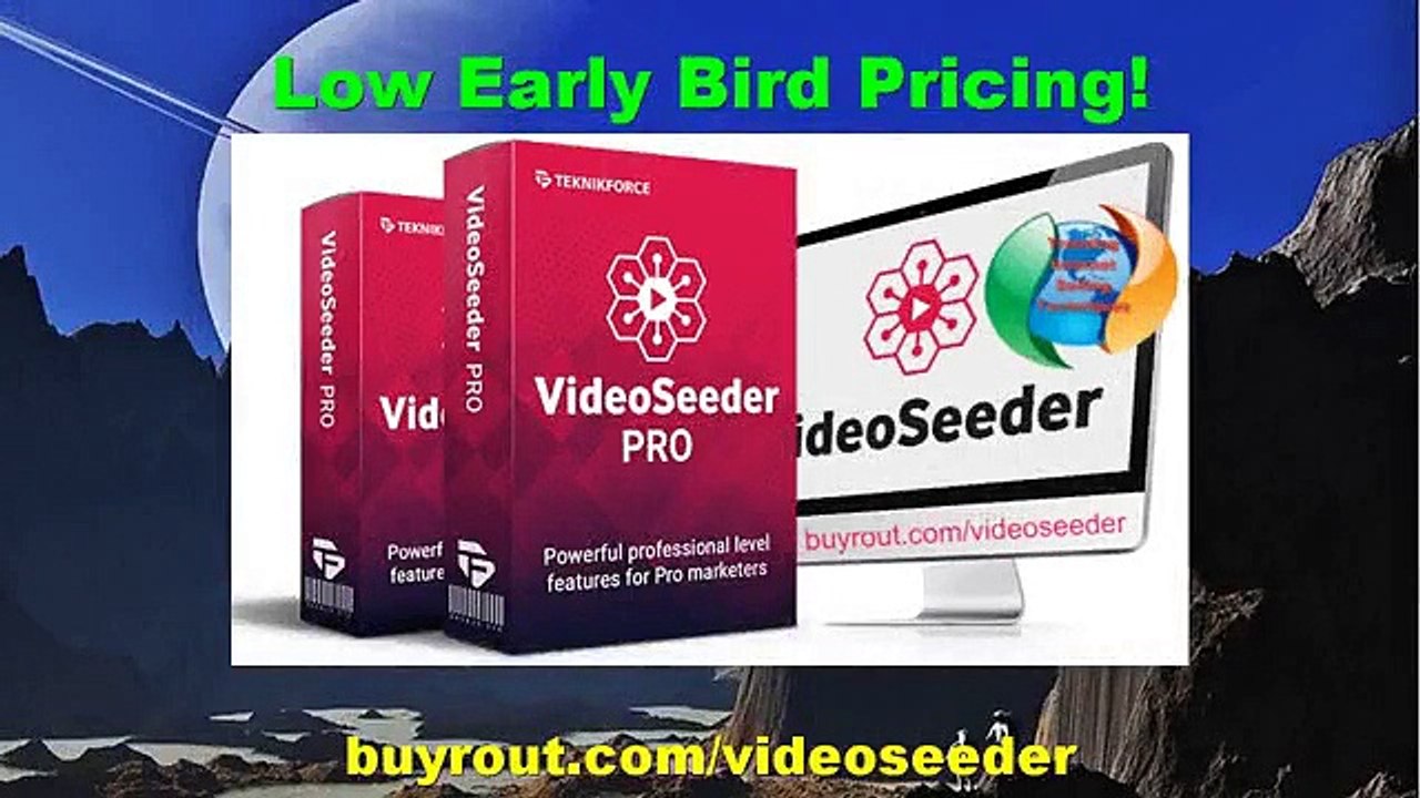 VideoSeeder Demo & Tools in One Best Price