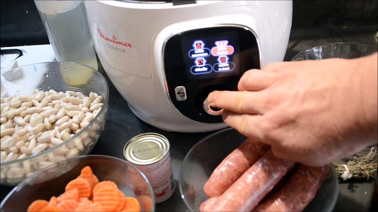 Cassoulet poulet au cookeo