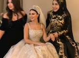لقطات من حفل زفاف مودل مريم ناظم اليمنية الفاخر.. فستان عرسها مذهل!