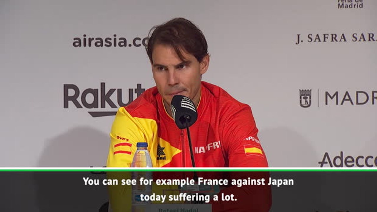 Nadal disappointed with late night Davis Cup finish