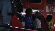 Llegan al puerto de Melilla los 81 migrantes rescatados en la Isla Chafarinas