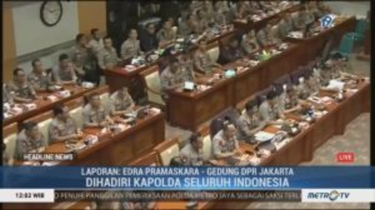 Komisi III DPR Gelar RDP dengan Kapolri Idham Azis