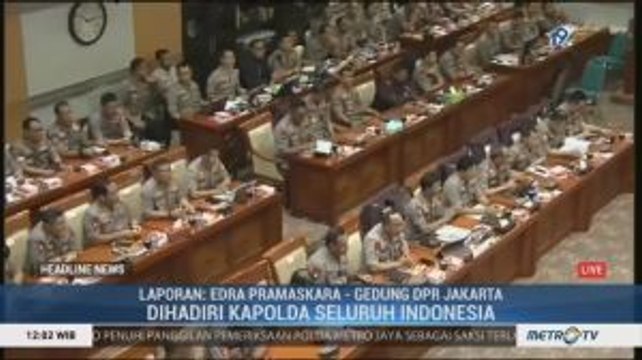 Komisi III DPR Gelar RDP dengan Kapolri Idham Azis