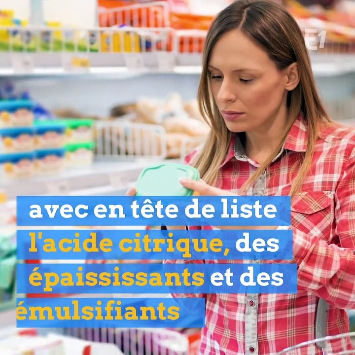 Bonne nouvelle : il y a moins d'additifs dans nos aliments