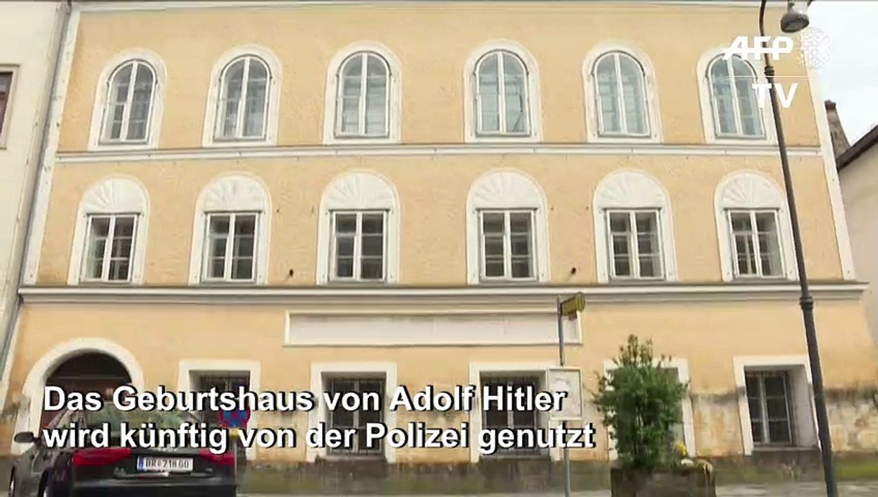 Hitlers Geburtshaus wird zum Polizeiquartier