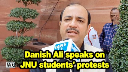 Danish Ali speaks on JNU students' protests