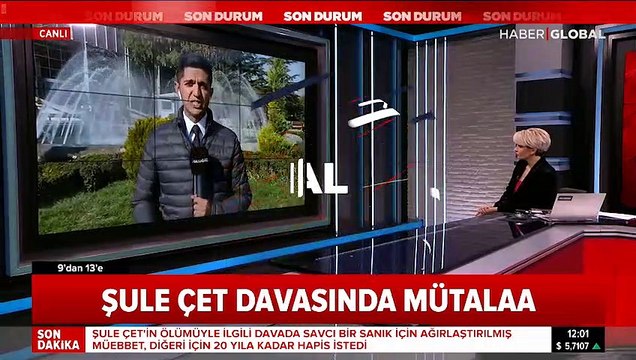 Şule Çet davasında savcı mütalaasını açıkladı! Çağatay Aksu için 'müebbet' hapis cezası istedi